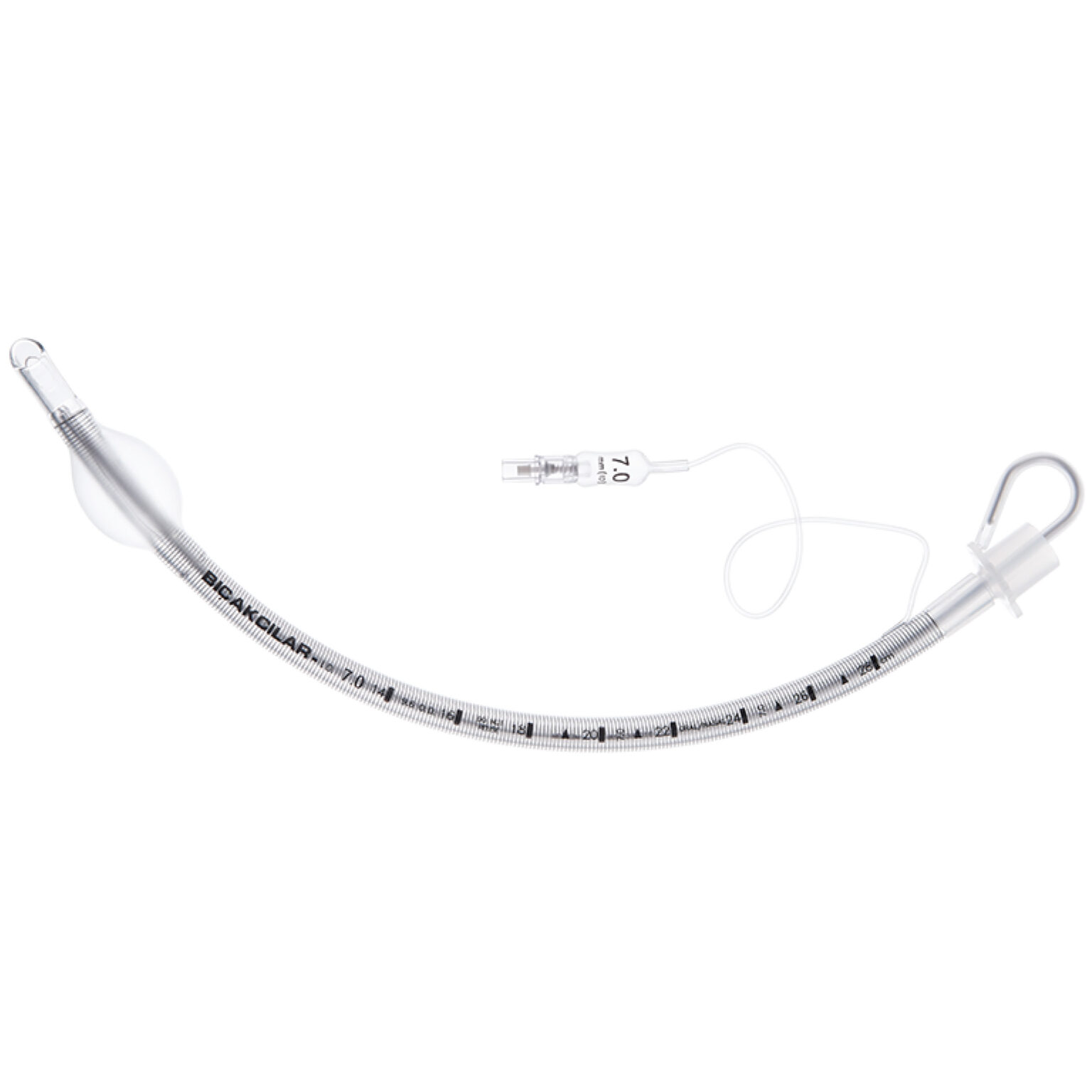 REINFORCED TRACHEAL TUBE W/ STYLET CUFFED World Medical Corp
